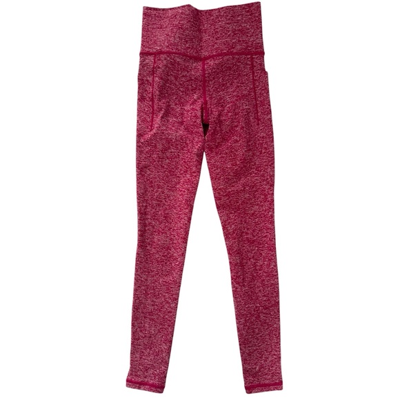 Athleta Red High-Waist Leggings Size XXS - Picture 1 of 10
